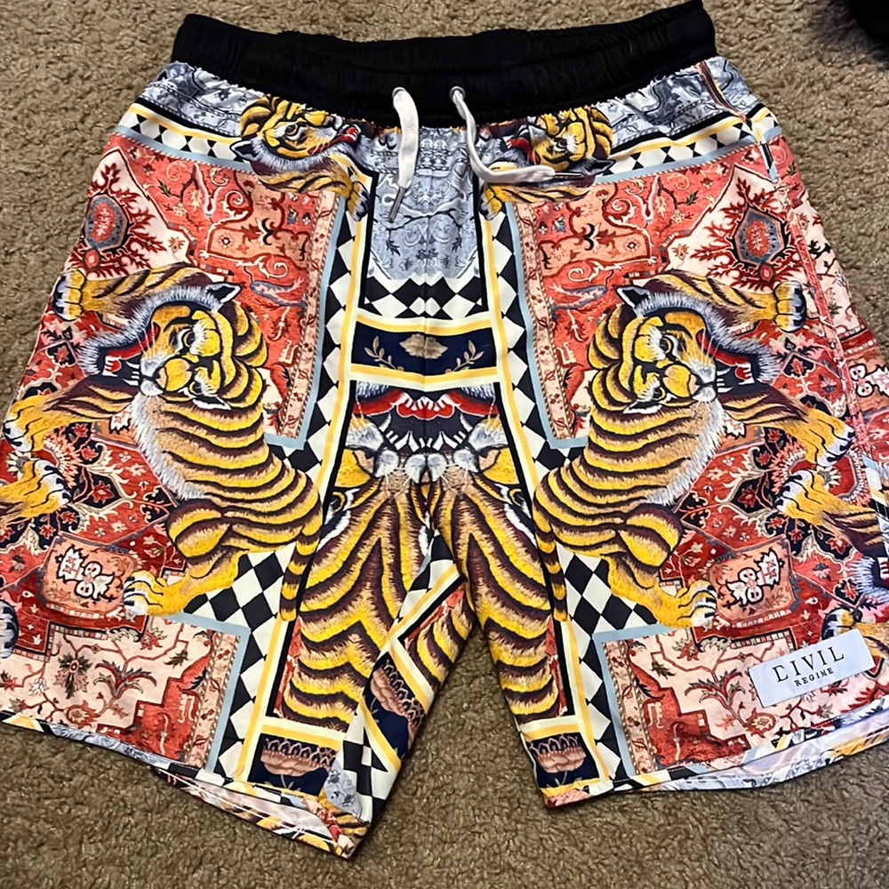 Civil regime swim trunks